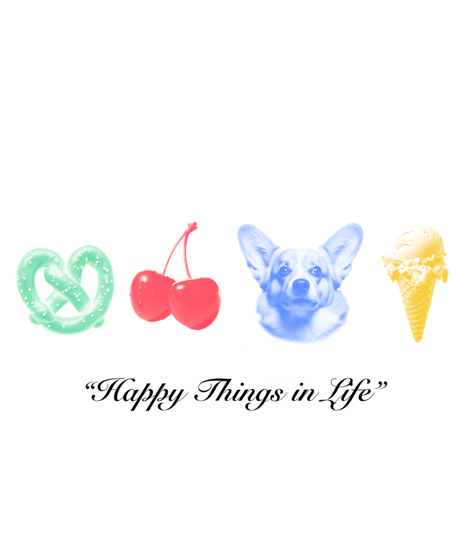 Happy Things Custom T-shirt